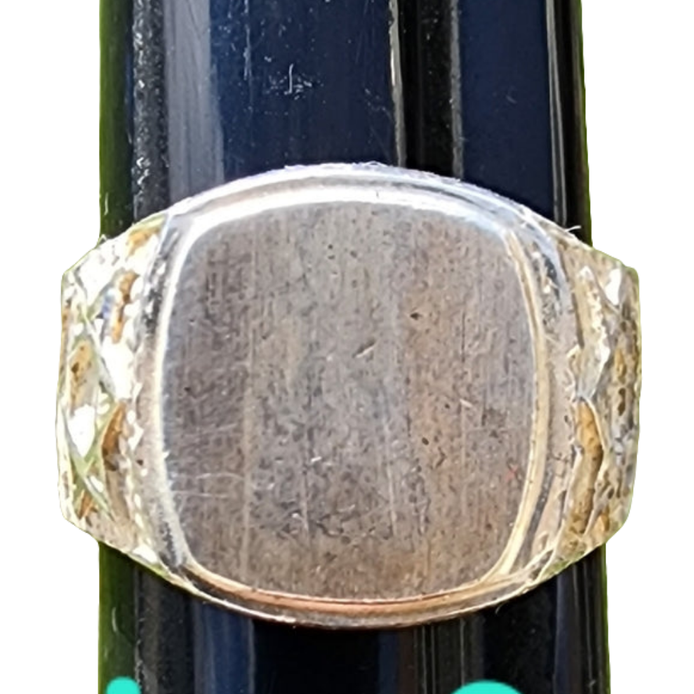 Vintage sterling silver ring size 9.5 with the Star of David unisex jewelry
