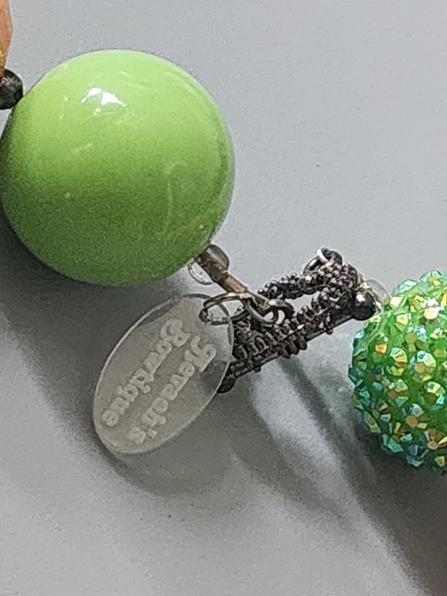 Unicorn bubble gum beads beads fun necklace