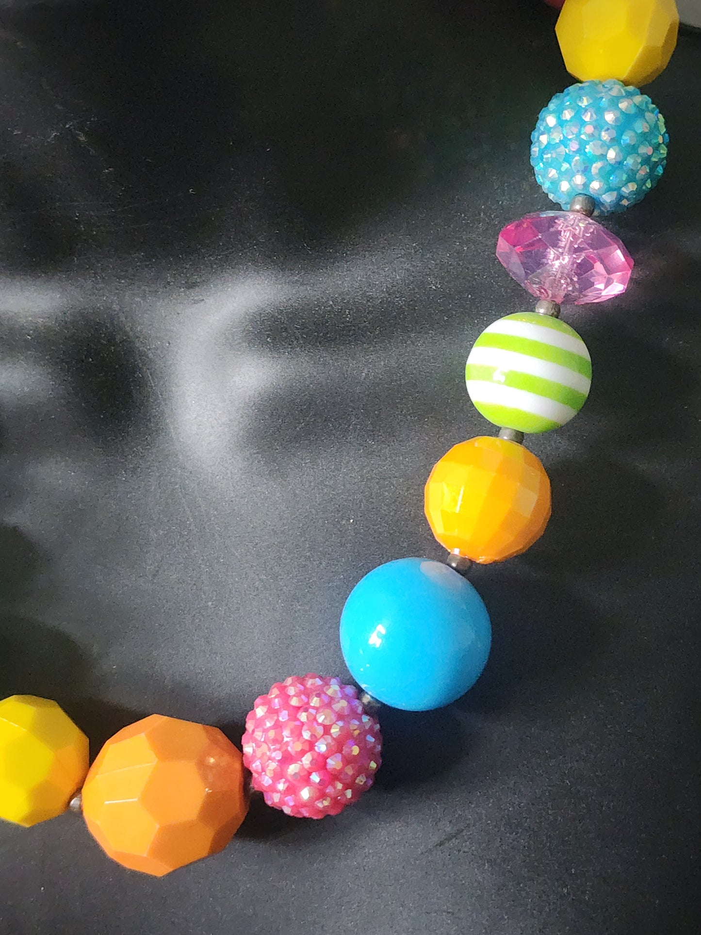 Unicorn bubble gum beads beads fun necklace