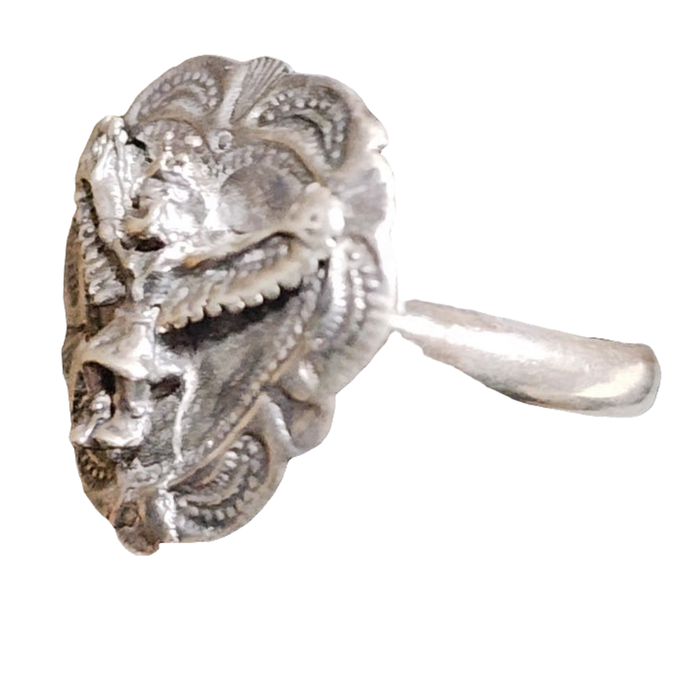 Vintage Sterling silver Native American eagle dancer Kachina ring size 8