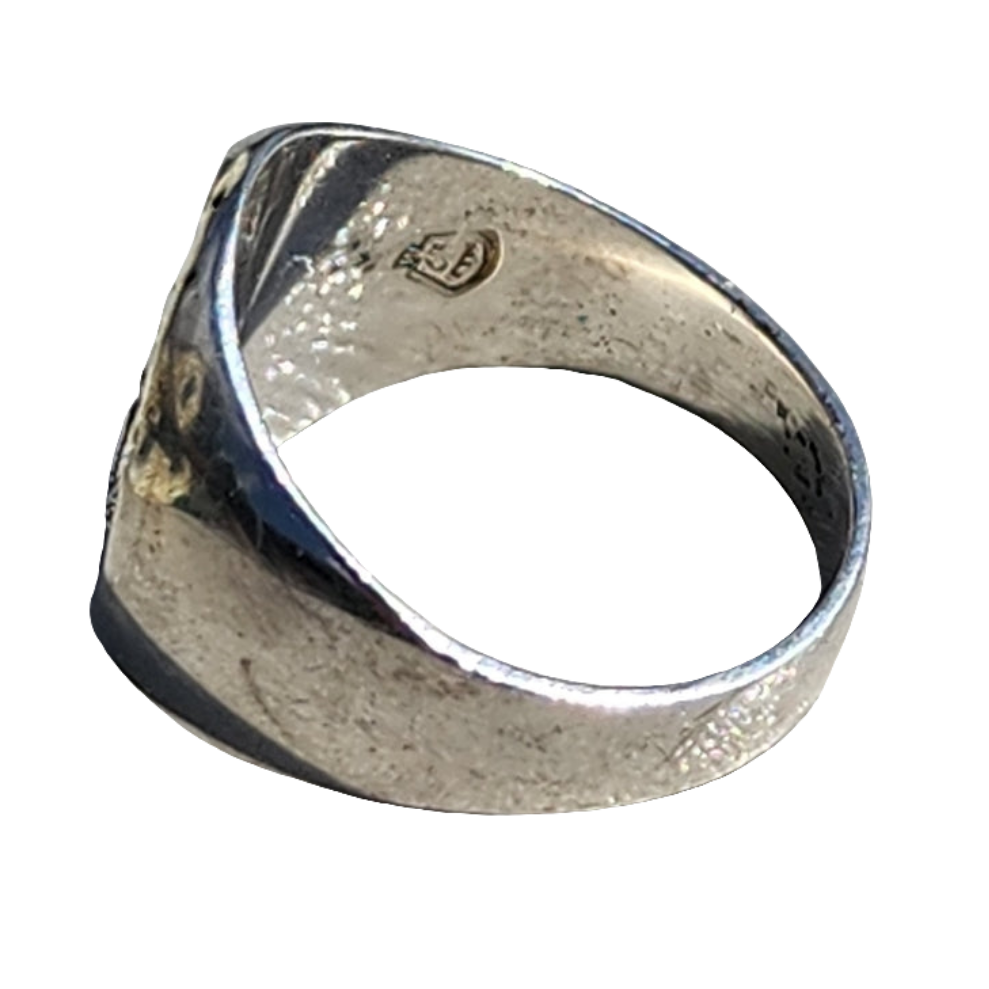 Sterling silver astrological horoscope Aries ring size 10.25 unisex