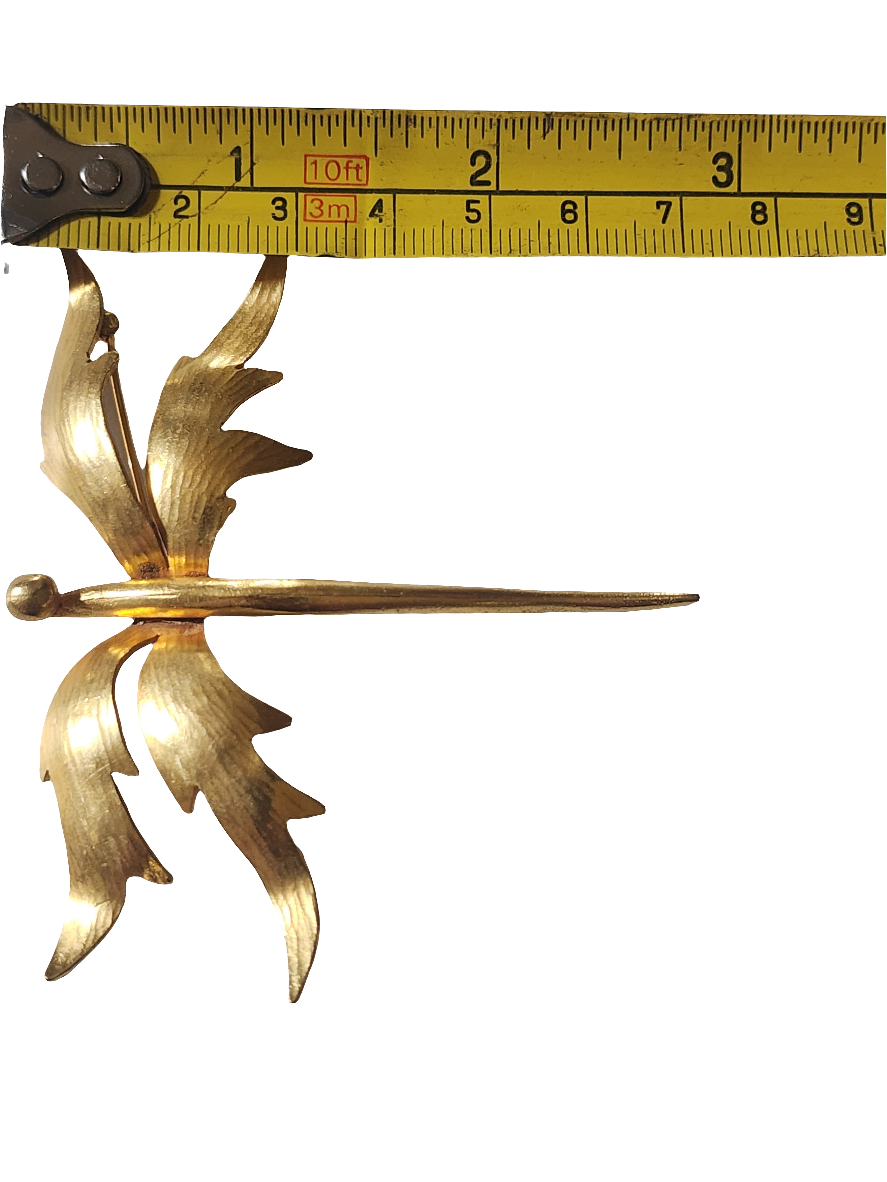 Rare Van Der Straeten Dragonfly pin brooch luxurious jewelry