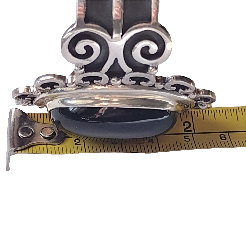 Quality heavy Mexican sterling silver cuff bracelet fine jewelry unisex