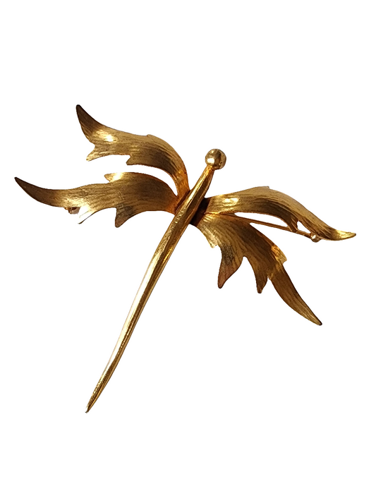Rare Van Der Straeten Dragonfly pin brooch luxurious jewelry