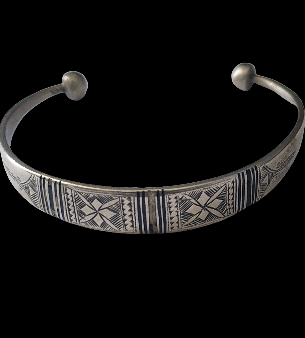 Tribal Tuareg Bracelet Cuff Geometric designs