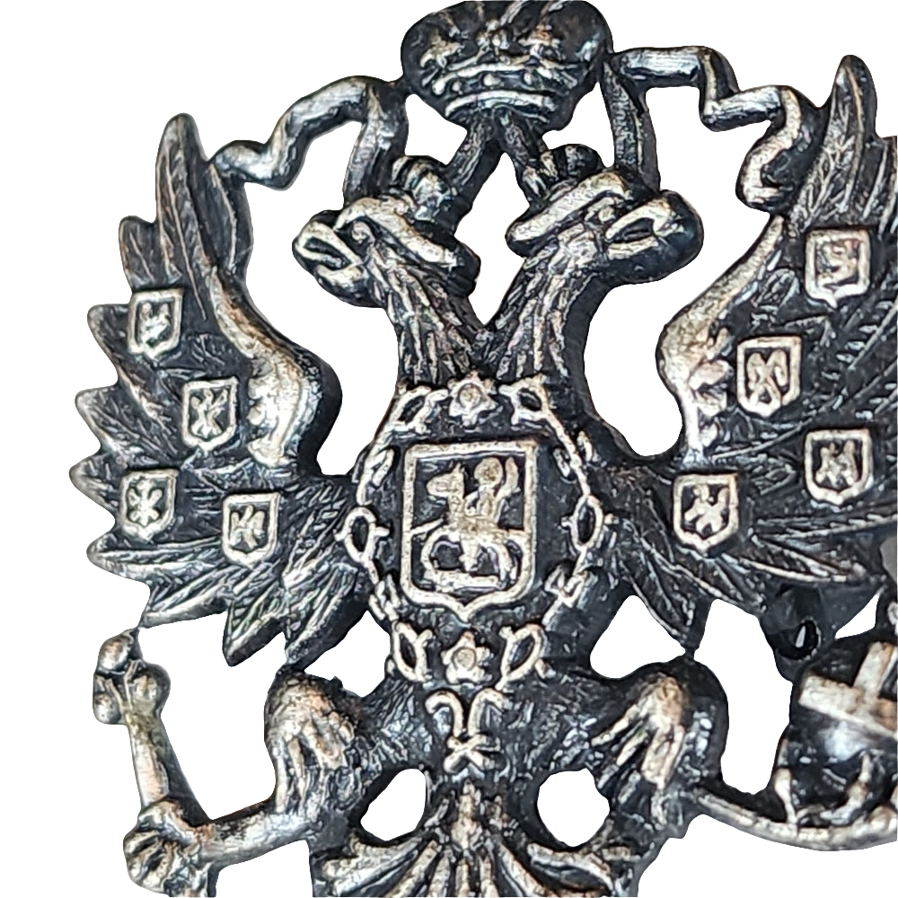 Russian coat of arms double head Bird eagle I don't know anything about it