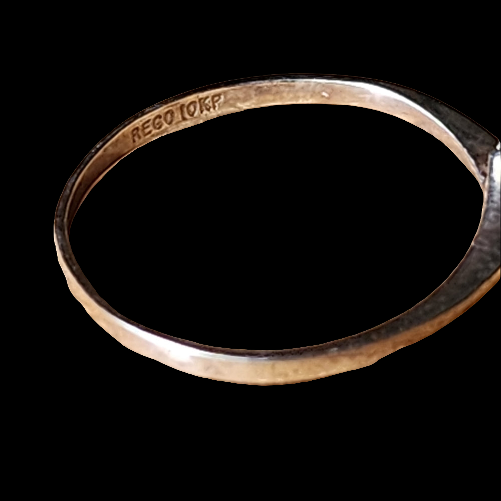 You're getting a pearl and diamond ring size 6.5 10K Plumb gold