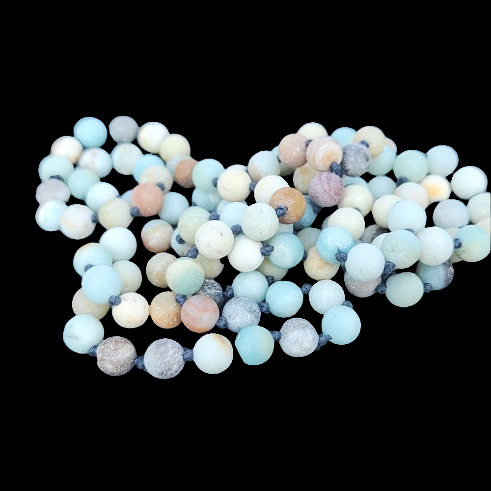 SALE Bundle lot of 5 hard stone long necklaces gemstone crystal