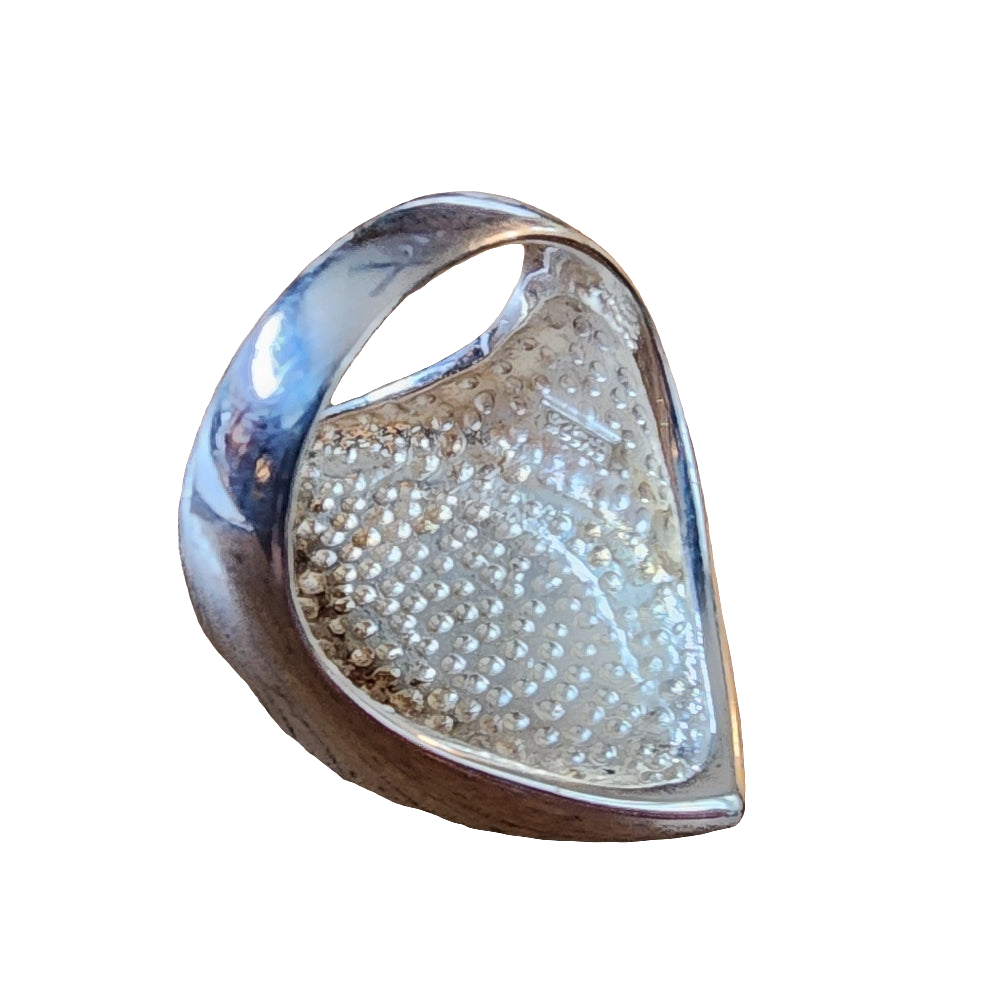 Sterling Silver Blue Turquoise Statement ring size 9.5 Fine Southwest Jewelry