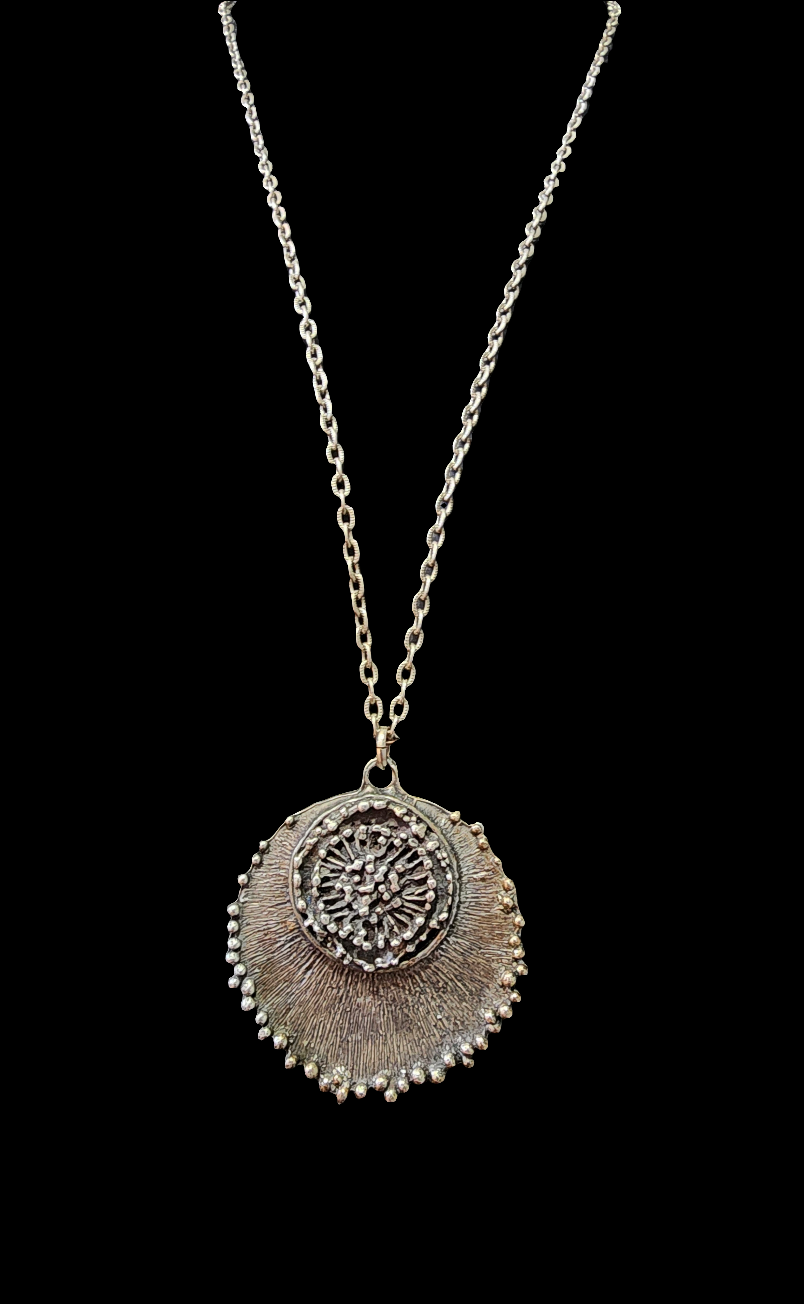 Mid century pendant necklace