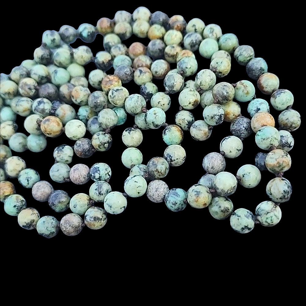 SALE Bundle lot of 5 hard stone long necklaces gemstone crystal