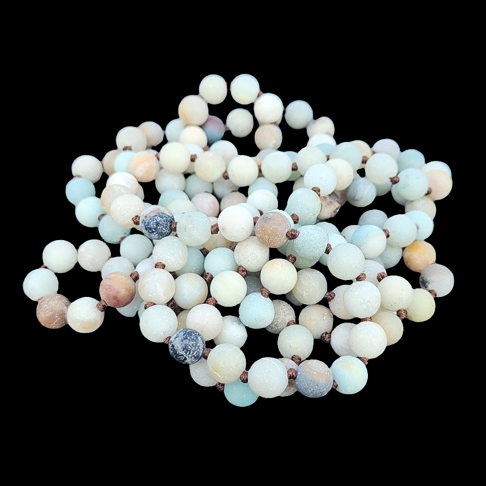 SALE Bundle lot of 5 hard stone long necklaces gemstone crystal