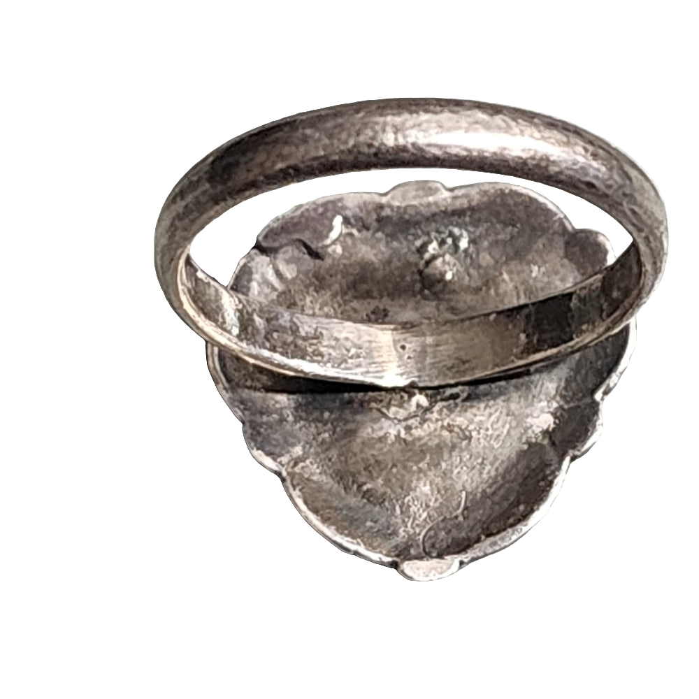 Vintage Sterling silver Native American eagle dancer Kachina ring size 8