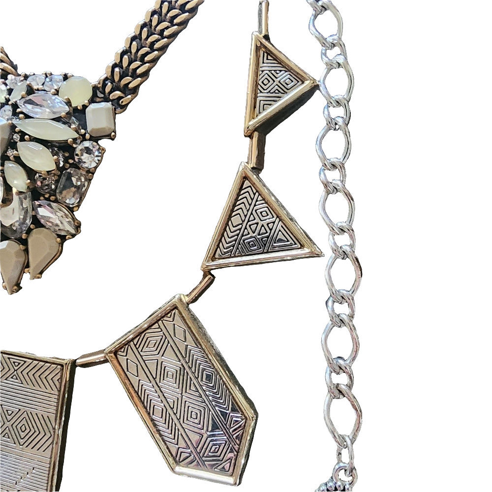Bundle Lot Designer Statement Necklaces Crystal Rhinestones Silpada J CREW