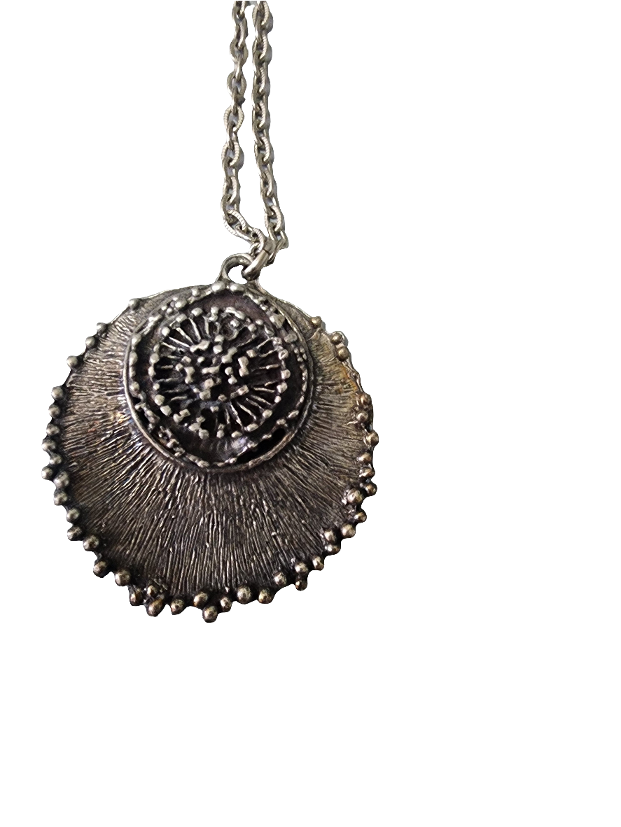 Mid century pendant necklace