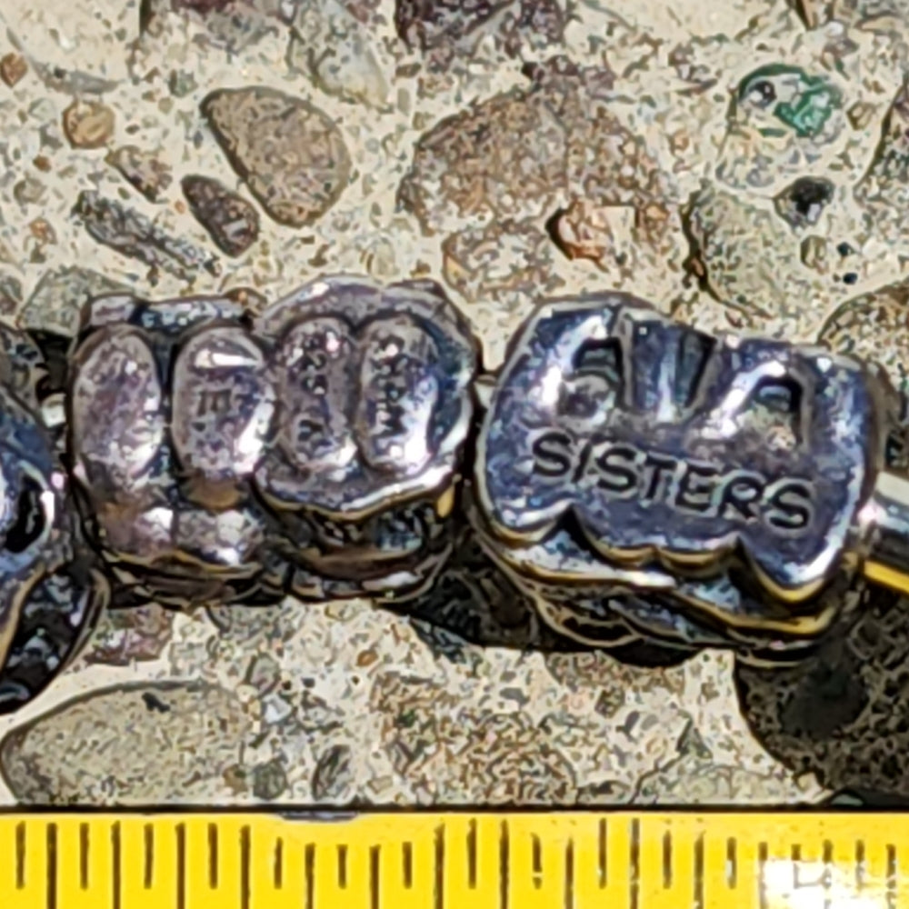 Vintage Chamilia Cham sterling silver charm bracelet with charms