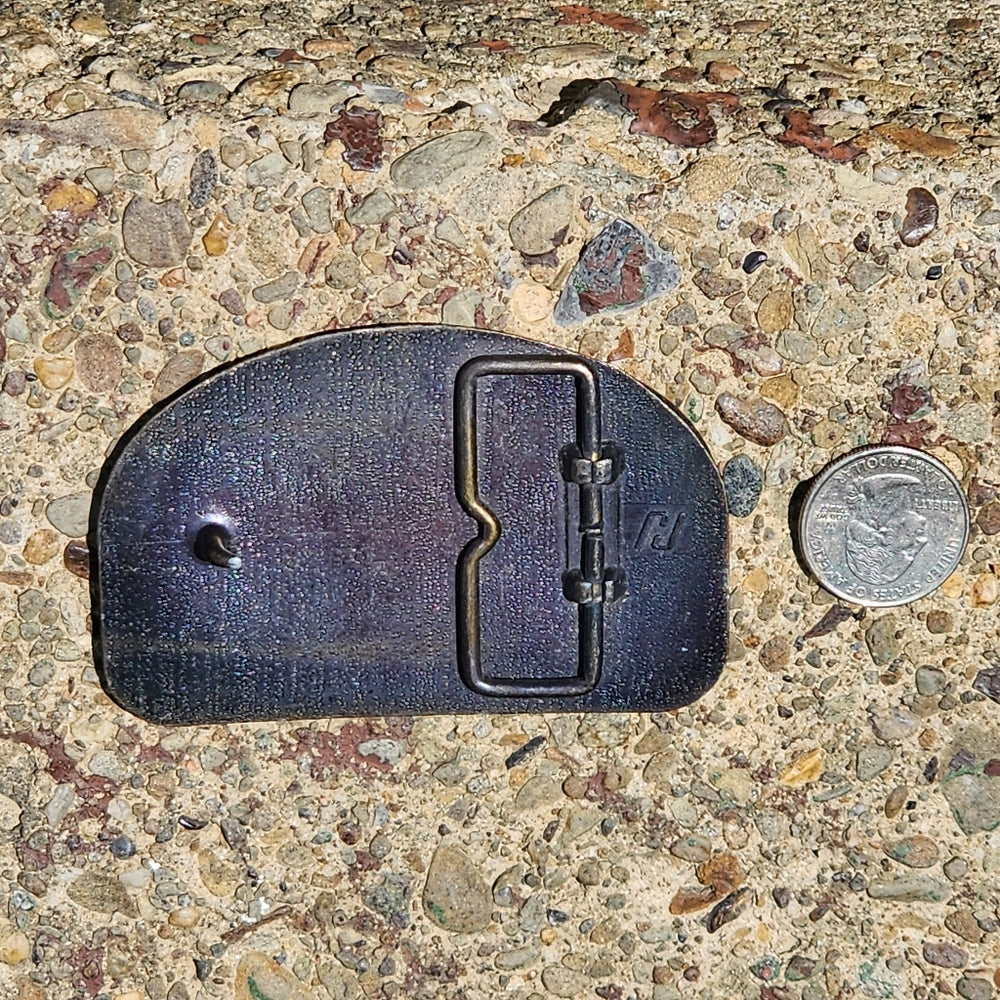 Raleigh lights truck driving belt buckle