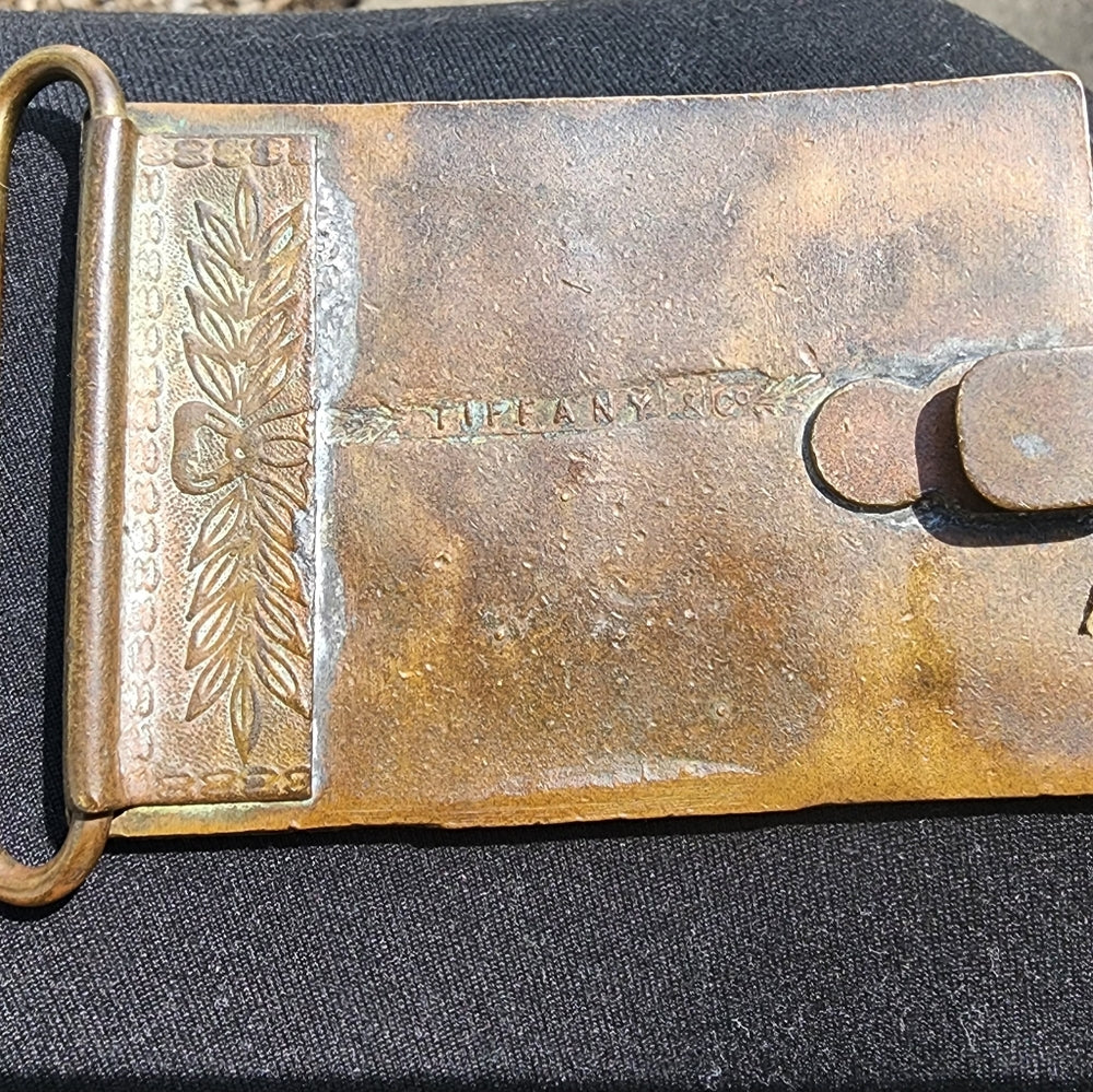 Henry Ford Detroit Automotives belt buckle Tiffany & co debatable