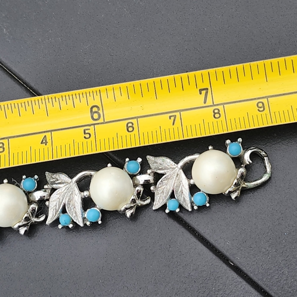 Rare vintage Sarah Coventry Alaskan Summer bracelet costume jewelry