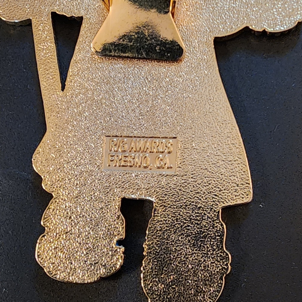 Native American enamel Shriners bolo Clip gold accent Phoenix Arizona EL Zaribah