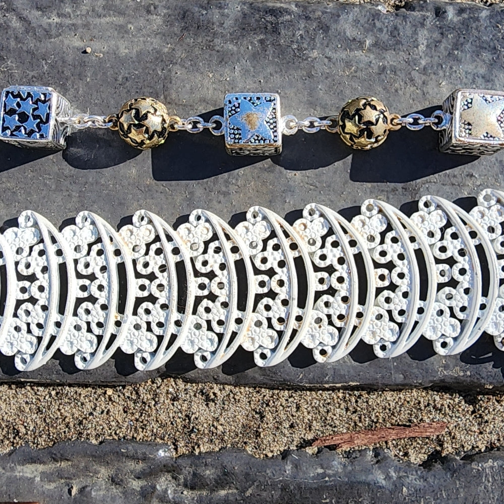 Lot of costume fashion jewelry bracelets Tree of Life Monet