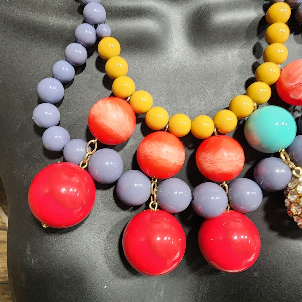 Celeste Michelle Designer boldiner old fashioned statement chunky necklace