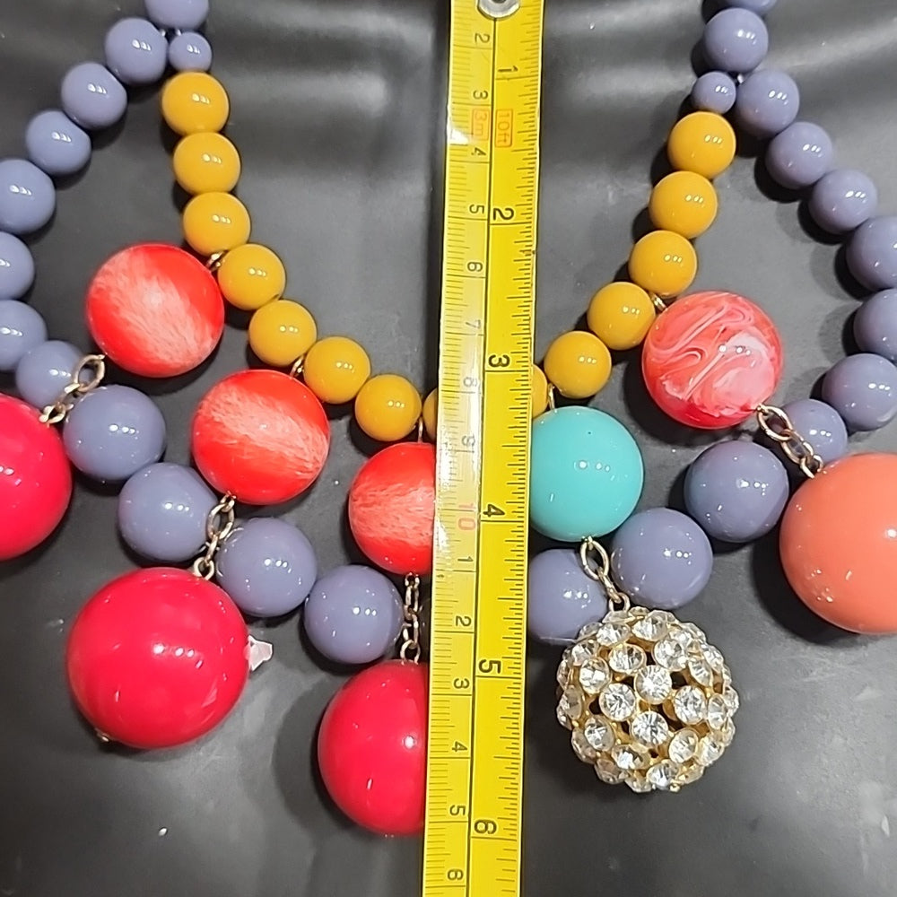 Celeste Michelle Designer boldiner old fashioned statement chunky necklace