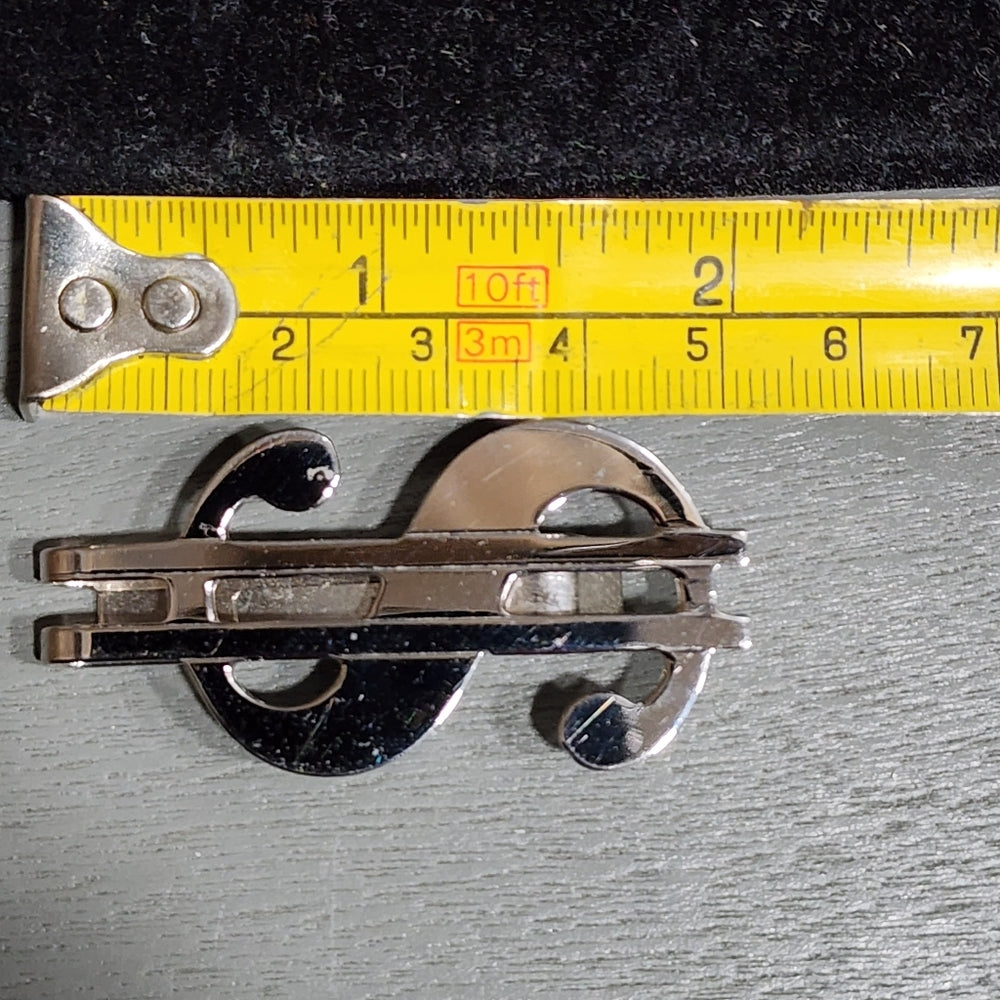 Avedon vintage Sterling silver money clip dollar sign