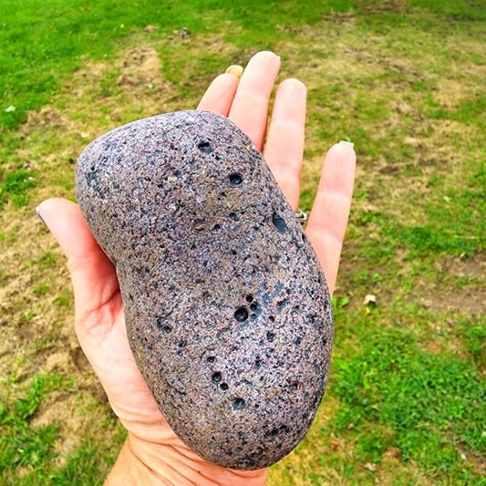 Huge amethyst rare beach sea glass general electric insulator vitrite slag