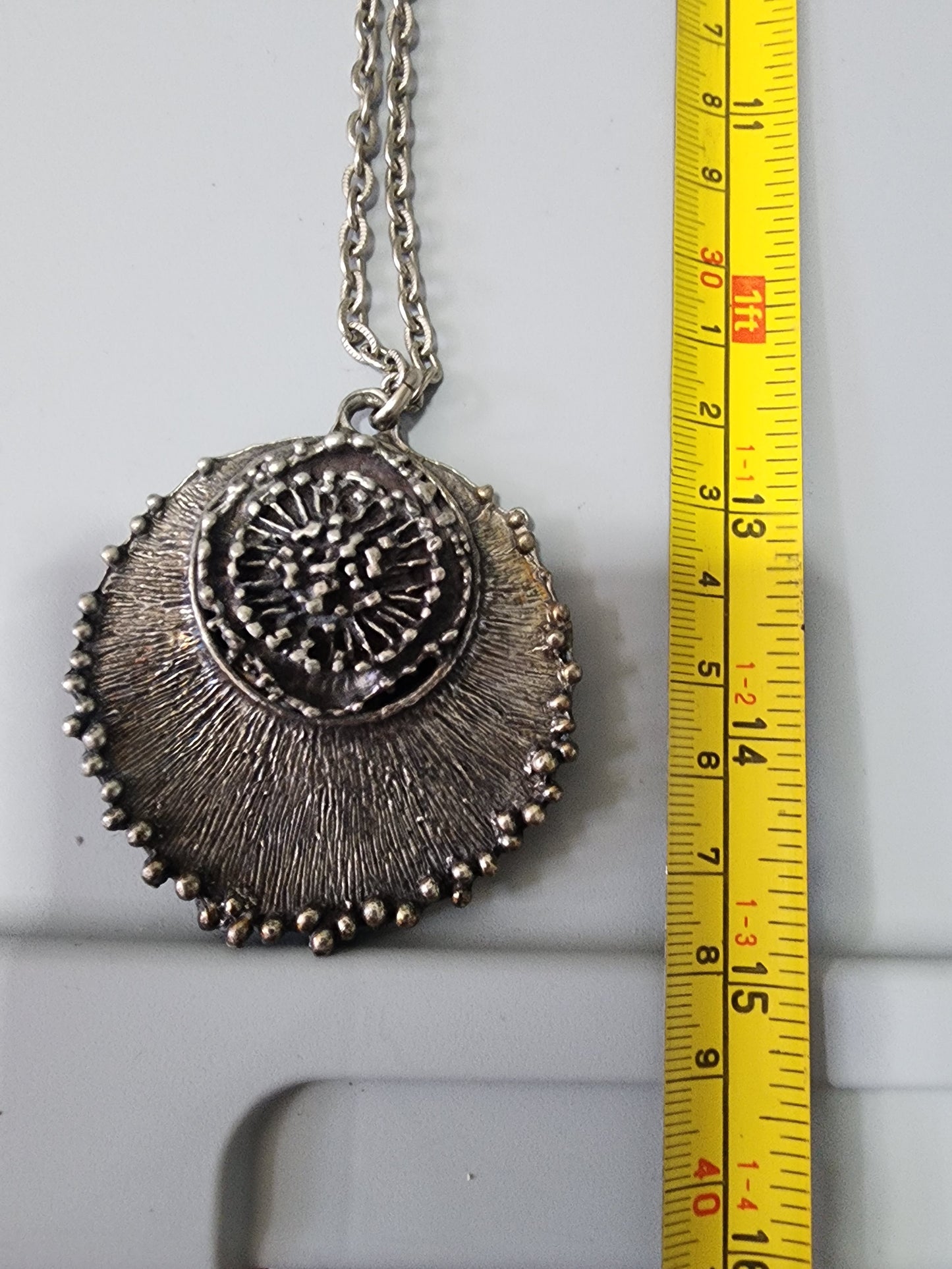 Mid century pendant necklace